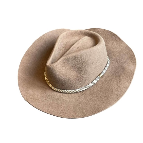 Gladys Tamez Millinery Alex Hat  in Camel Women's Size M NWT - Picture 5 of 10